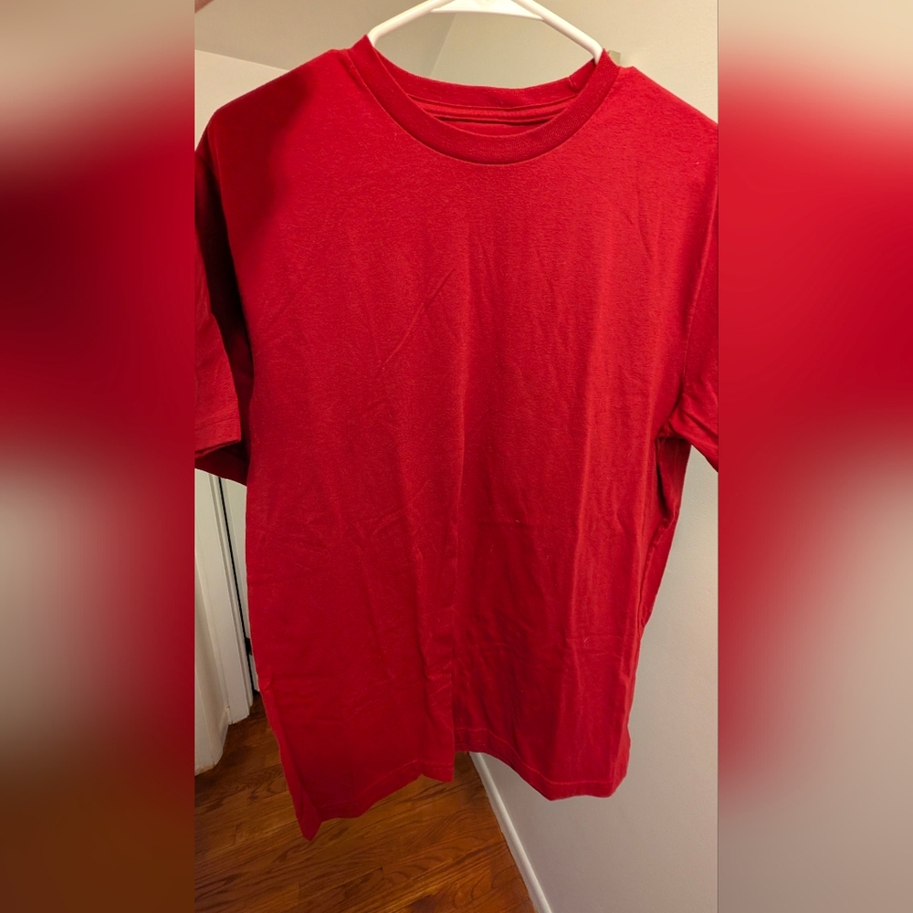 George Vibrant Red Short Sleeve Tee